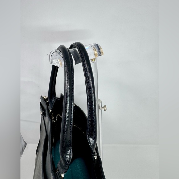 Kate Spade Staci Medium Satchel in black made from Saffiano leather - Picture 7 of 14